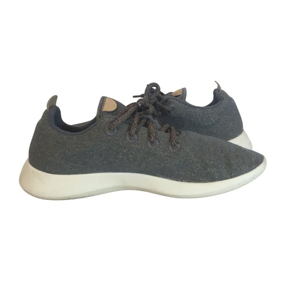 Allbirds Wool Runner Sneakers Dark Gray Mens 11 - Picture 6 of 9